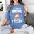 Halloween Teacher Tee My Broom Broke So Now I Teach Women's Comfort Colors T-Shirt Blue Jean