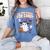 Halloween Teacher Trade Students For Candy Costume Women Women's Comfort Colors T-Shirt Blue Jean