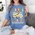 Halloween Teaching My Boos Cute Ghost Teacher Life Costume Women's Comfort Colors T-Shirt Blue Jean Halloween Teaching My Boos Cute Ghost Teacher Life Costume Women's Comfort Colors T-Shirt Blue Jean