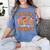 Hangin With My Cookies Gingerbread Men Women Xmas Teacher Women's Comfort Colors T-Shirt Blue Jean Hangin With My Cookies Gingerbread Men Women Xmas Teacher Women's Comfort Colors T-Shirt Blue Jean