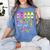 Happy Dot Day 2025 Teacher Kids Girls Colorful Polka Dot Day Women's Comfort Colors T-Shirt Blue Jean Happy Dot Day 2025 Teacher Kids Girls Colorful Polka Dot Day Women's Comfort Colors T-Shirt Blue Jean