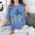 Happy First Day Of School Fish Rainbows Teacher Be Kind Women's Comfort Colors T-Shirt Blue Jean Happy First Day Of School Fish Rainbows Teacher Be Kind Women's Comfort Colors T-Shirt Blue Jean