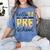 Hello Pre-K Preschool Back To School First Day Teacher Kids Women's Comfort Colors T-Shirt Blue Jean