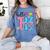 Hello TK Transitional Kindergarten Back To School Teacher Women's Comfort Colors T-Shirt Blue Jean Hello TK Transitional Kindergarten Back To School Teacher Women's Comfort Colors T-Shirt Blue Jean
