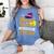 Hocus Pocus Everybody Focus Halloween Teacher Men Women Kids Women's Comfort Colors T-Shirt Blue Jean