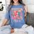 Howdy Pre-K Cowgirls Teacher Back To School Women's Comfort Colors T-Shirt Blue Jean Howdy Pre-K Cowgirls Teacher Back To School Women's Comfort Colors T-Shirt Blue Jean