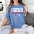 Humor Teacher Empty Battery Power Men Women Women's Comfort Colors T-Shirt Blue Jean Humor Teacher Empty Battery Power Men Women Women's Comfort Colors T-Shirt Blue Jean