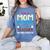 I'm Mom Grandma And A Retired Teacher Nothing Scares Me Men Women Women's Comfort Colors T-Shirt Blue Jean