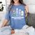 Inclusion Isn't Scary SLP Halloween Costume Sped Teacher Women's Comfort Colors T-Shirt Blue Jean