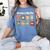 Inclusion Is My Jam Neurodiversity Special Education Teacher Women's Comfort Colors T-Shirt Blue Jean