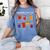 Inclusion Is My Jam Special Education Teacher Para Autism Women's Comfort Colors T-Shirt Blue Jean