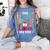 Instructional Assistant Loves Her Kids Teacher Assistant Women's Comfort Colors T-Shirt Blue Jean Instructional Assistant Loves Her Kids Teacher Assistant Women's Comfort Colors T-Shirt Blue Jean