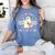 It's A Bootiful Day To Make Music Teacher Musician Halloween For Men Women Kids Women's Comfort Colors T-Shirt Blue Jean