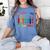 Its Okay To Feel All The Feels Mood Color Crayons Teacher Women's Comfort Colors T-Shirt Blue Jean Its Okay To Feel All The Feels Mood Color Crayons Teacher Women's Comfort Colors T-Shirt Blue Jean