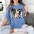 Be Kind Women Inspirational Teacher Animal Print Women's Comfort Colors T-Shirt Blue Jean Be Kind Women Inspirational Teacher Animal Print Women's Comfort Colors T-Shirt Blue Jean