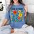 Leer Es Poder Cute Floral Boho Spanish Teacher Reading Women's Comfort Colors T-Shirt Blue Jean Leer Es Poder Cute Floral Boho Spanish Teacher Reading Women's Comfort Colors T-Shirt Blue Jean