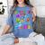 Let's Explore Under The Sea Back To School Student Teacher Women's Comfort Colors T-Shirt Blue Jean