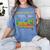 Can I Lick It Periodic Table Science Teacher Student Premium Tri-Blend Women's Comfort Colors T-Shirt Blue Jean