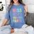 Little MISS SMARTY PANTS School Grad Teacher Last Day Women's Comfort Colors T-Shirt Blue Jean