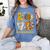 LOVE 3rd Grade Pumpkin Teacher Student Halloween Costume Women's Comfort Colors T-Shirt Blue Jean LOVE 3rd Grade Pumpkin Teacher Student Halloween Costume Women's Comfort Colors T-Shirt Blue Jean