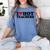 I Love Hot Teachers Men Women Women's Comfort Colors T-Shirt Blue Jean I Love Hot Teachers Men Women Women's Comfort Colors T-Shirt Blue Jean