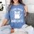 Math And Cats Apparel For Teachers Students Cat Lovers Women's Comfort Colors T-Shirt Blue Jean