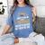 Math Teacher For Algebra Lovers Mathematics Women's Comfort Colors T-Shirt Blue Jean