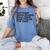 Montessori Helvetica Education Teacher Women's Comfort Colors T-Shirt Blue Jean Montessori Helvetica Education Teacher Women's Comfort Colors T-Shirt Blue Jean