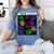 Nerdy Forms Nanotubes Chemistry Teacher Geek Women's Comfort Colors T-Shirt Blue Jean