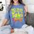 No Taki When Teacher Taki Teacher Pun Humor Women's Comfort Colors T-Shirt Blue Jean No Taki When Teacher Taki Teacher Pun Humor Women's Comfort Colors T-Shirt Blue Jean