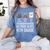 Nothing Beats 4th Grade Back To School Kids Teachers Women's Comfort Colors T-Shirt Blue Jean