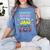 Nursery Rhymes Are My Jam 80s Retro Teachers & Students Kids Women's Comfort Colors T-Shirt Blue Jean