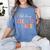 Oh Hey Second Grade First Day Of Teacher Girls Boys Kids Women's Comfort Colors T-Shirt Blue Jean