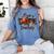 One Dope Teacher Women's Comfort Colors T-Shirt Blue Jean One Dope Teacher Women's Comfort Colors T-Shirt Blue Jean