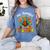 One Thankful Teacher Thanksgiving Turkey Cute Crayon Pencil Women's Comfort Colors T-Shirt Blue Jean One Thankful Teacher Thanksgiving Turkey Cute Crayon Pencil Women's Comfort Colors T-Shirt Blue Jean