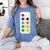 Paint Palette ArtSet Halloween Costume For Teachers Students For Men Women Kids Women's Comfort Colors T-Shirt Blue Jean