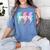 Para Squad Paraprofessional Teacher Lightning Bolt Women's Comfort Colors T-Shirt Blue Jean Para Squad Paraprofessional Teacher Lightning Bolt Women's Comfort Colors T-Shirt Blue Jean