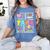Paras Make It Possible Paraprofessional Paraeducator Teacher Women's Comfort Colors T-Shirt Blue Jean
