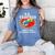 PE Physical Education Teacher Superhero Power School Women's Comfort Colors T-Shirt Blue Jean PE Physical Education Teacher Superhero Power School Women's Comfort Colors T-Shirt Blue Jean