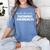 Phonemic Awareness Science Of Reading Teacher Men Women Women's Comfort Colors T-Shirt Blue Jean