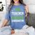 Physical Education PE Teacher School Women's Comfort Colors T-Shirt Blue Jean Physical Education PE Teacher School Women's Comfort Colors T-Shirt Blue Jean