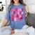Pink Fourth Grade Era 4th Back To School Grade Teacher Women's Comfort Colors T-Shirt Blue Jean Pink Fourth Grade Era 4th Back To School Grade Teacher Women's Comfort Colors T-Shirt Blue Jean
