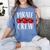 Pirate Crew Pirate Teacher Team Squad Talk Like A Pirate Day For Men Women Kids Women's Comfort Colors T-Shirt Blue Jean