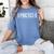 Practice Repeat Music Teacher Band Director Women's Comfort Colors T-Shirt Blue Jean