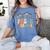 Pre-k Teacher Appreciation Teaching Wildflowers Women's Comfort Colors T-Shirt Blue Jean Pre-k Teacher Appreciation Teaching Wildflowers Women's Comfort Colors T-Shirt Blue Jean