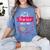 PreK Teacher Mom Shirt Preschool Teacher Mother For Women Women's Comfort Colors T-Shirt Blue Jean