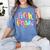 Preppy Fifth Grade Back To School 5th Grade Teacher Girl Boy Women's Comfort Colors T-Shirt Blue Jean Preppy Fifth Grade Back To School 5th Grade Teacher Girl Boy Women's Comfort Colors T-Shirt Blue Jean
