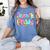Preppy Seventh Grade Back To School 7th Grade Teachers Girls Women's Comfort Colors T-Shirt Blue Jean Preppy Seventh Grade Back To School 7th Grade Teachers Girls Women's Comfort Colors T-Shirt Blue Jean