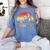 Preschool Panda Back To School Teacher Student Women's Comfort Colors T-Shirt Blue Jean Preschool Panda Back To School Teacher Student Women's Comfort Colors T-Shirt Blue Jean