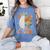 Psychologist Maslow Before Bloom Sped Teacher Classroom Women's Comfort Colors T-Shirt Blue Jean